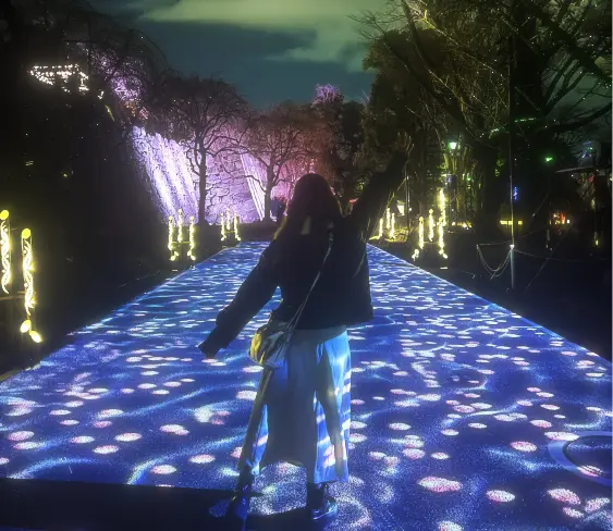 光のナイトウォーク キービジュアル